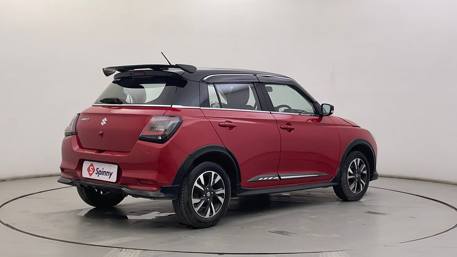 Used 2024 Maruti Suzuki Swift ZXi Plus Dual Tone AMT Petrol Automatic exterior RIGHT REAR CORNER VIEW