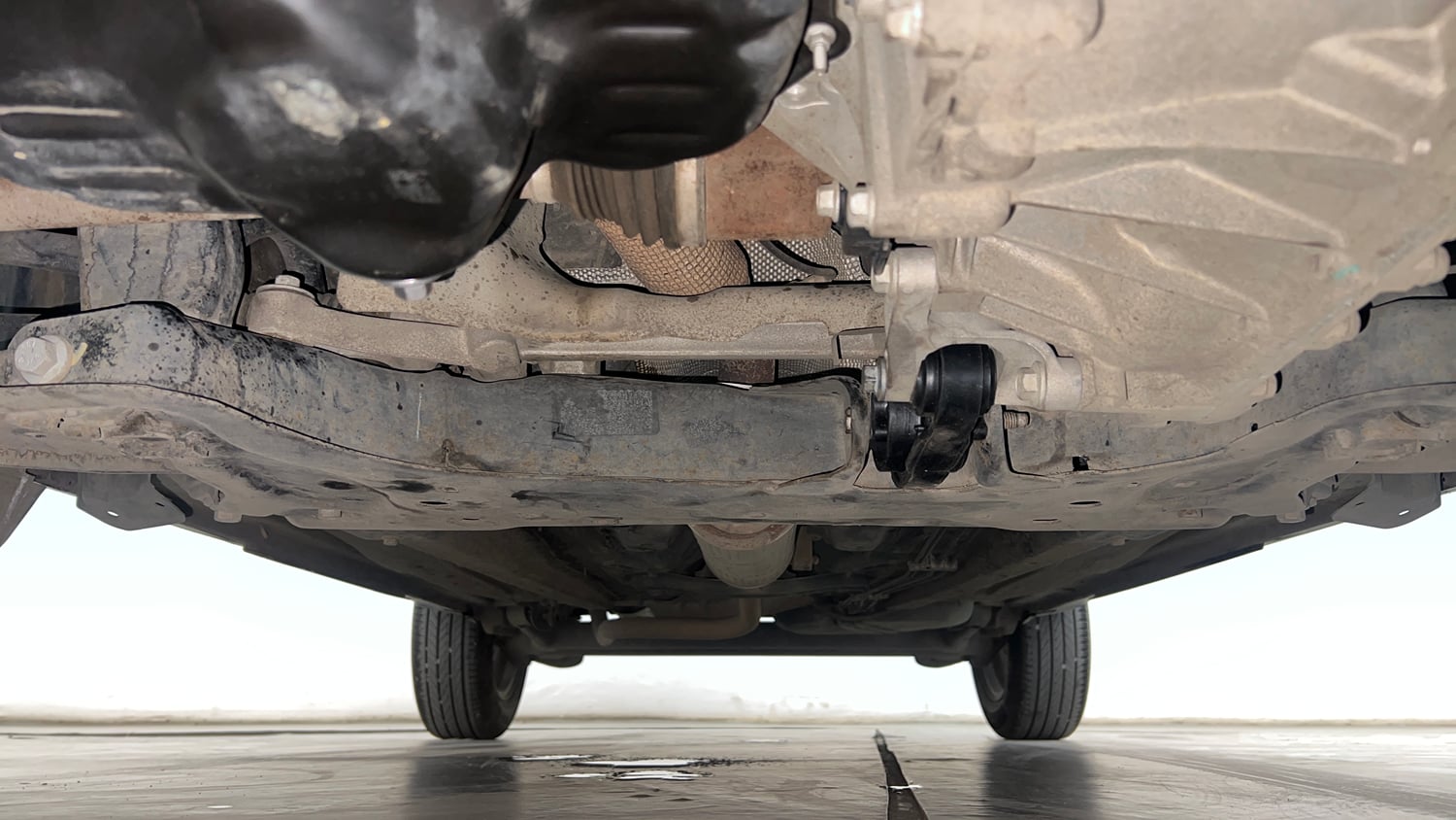 Used 2020 Ford EcoSport Titanium 1.5L Ti-VCT Petrol Manual extra FRONT LEFT UNDERBODY VIEW