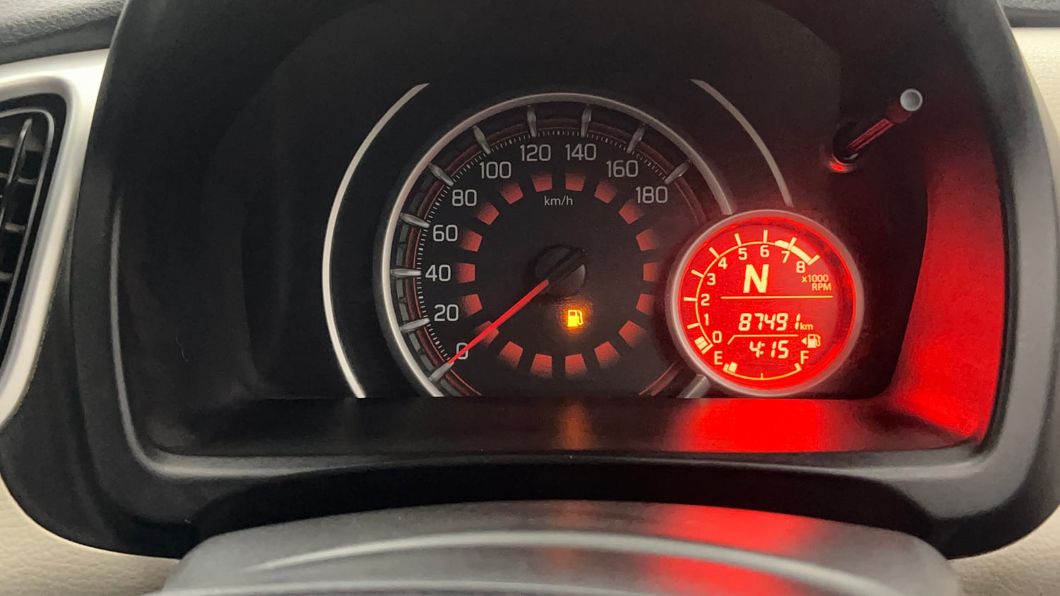 Used 2019 Maruti Suzuki Wagon R ZXi 1.2 AMT Petrol Automatic interior CLUSTERMETER VIEW