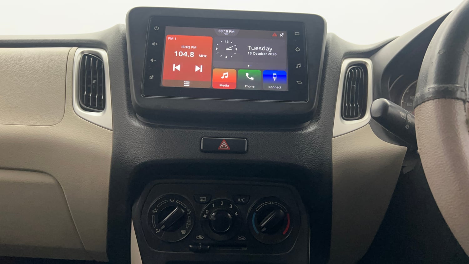 Used 2019 Maruti Suzuki Wagon R ZXi 1.2 AMT Petrol Automatic top_features Integrated (in-dash) music system