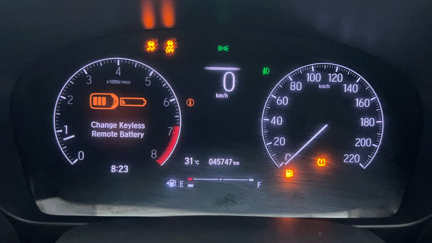 Used 2021 Honda City ZX Petrol Petrol Manual interior CLUSTERMETER VIEW