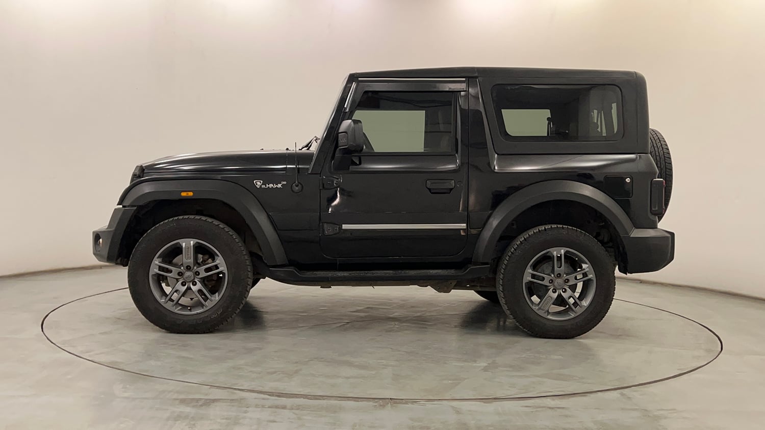 Used 2021 mahindra Thar LX Hard Top Diesel AT 4WD Diesel Automatic exterior LEFT SIDE VIEW