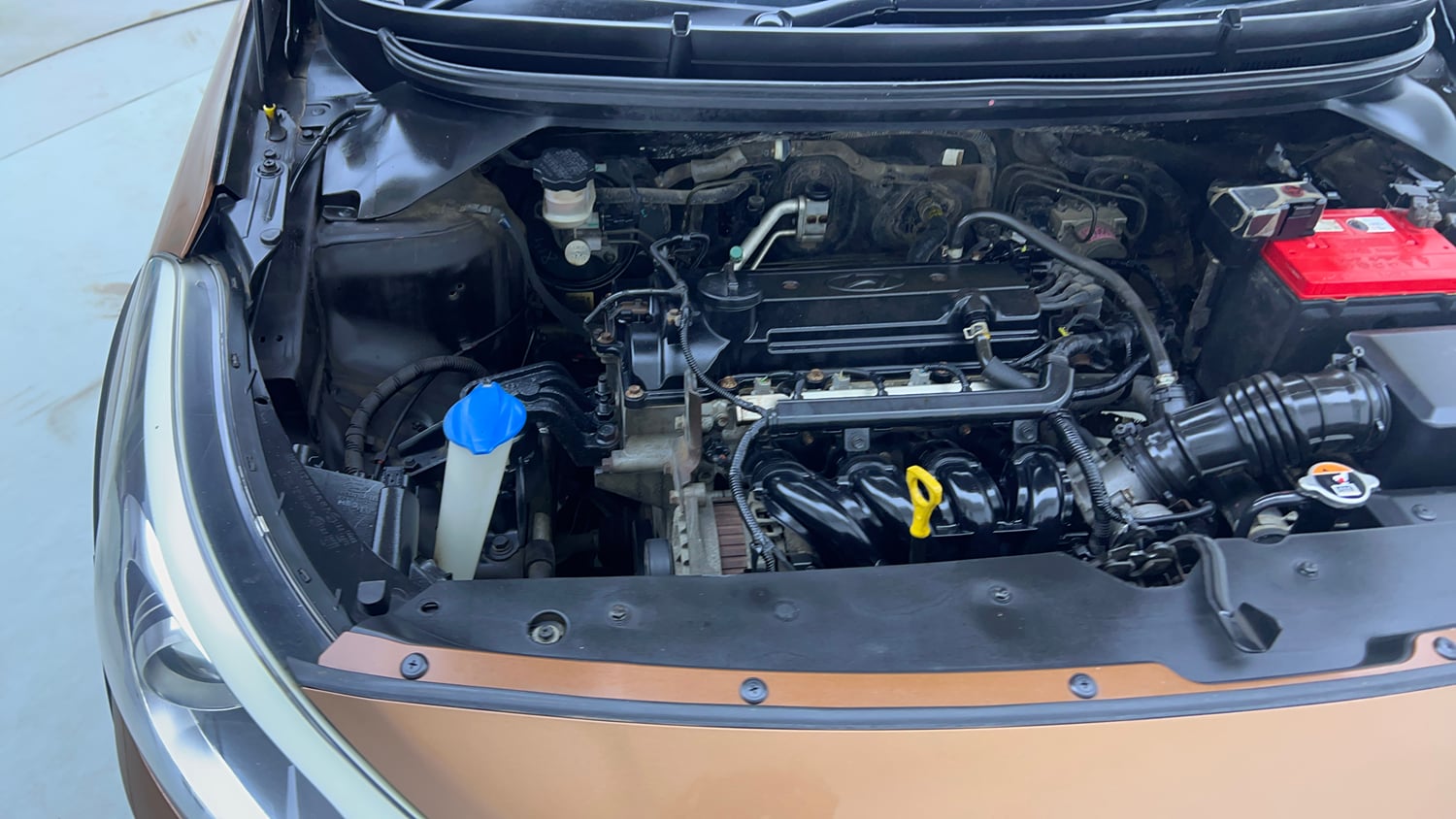Used 2016 Hyundai i20 Active 1.2 S Petrol Manual engine ENGINE RIGHT SIDE VIEW