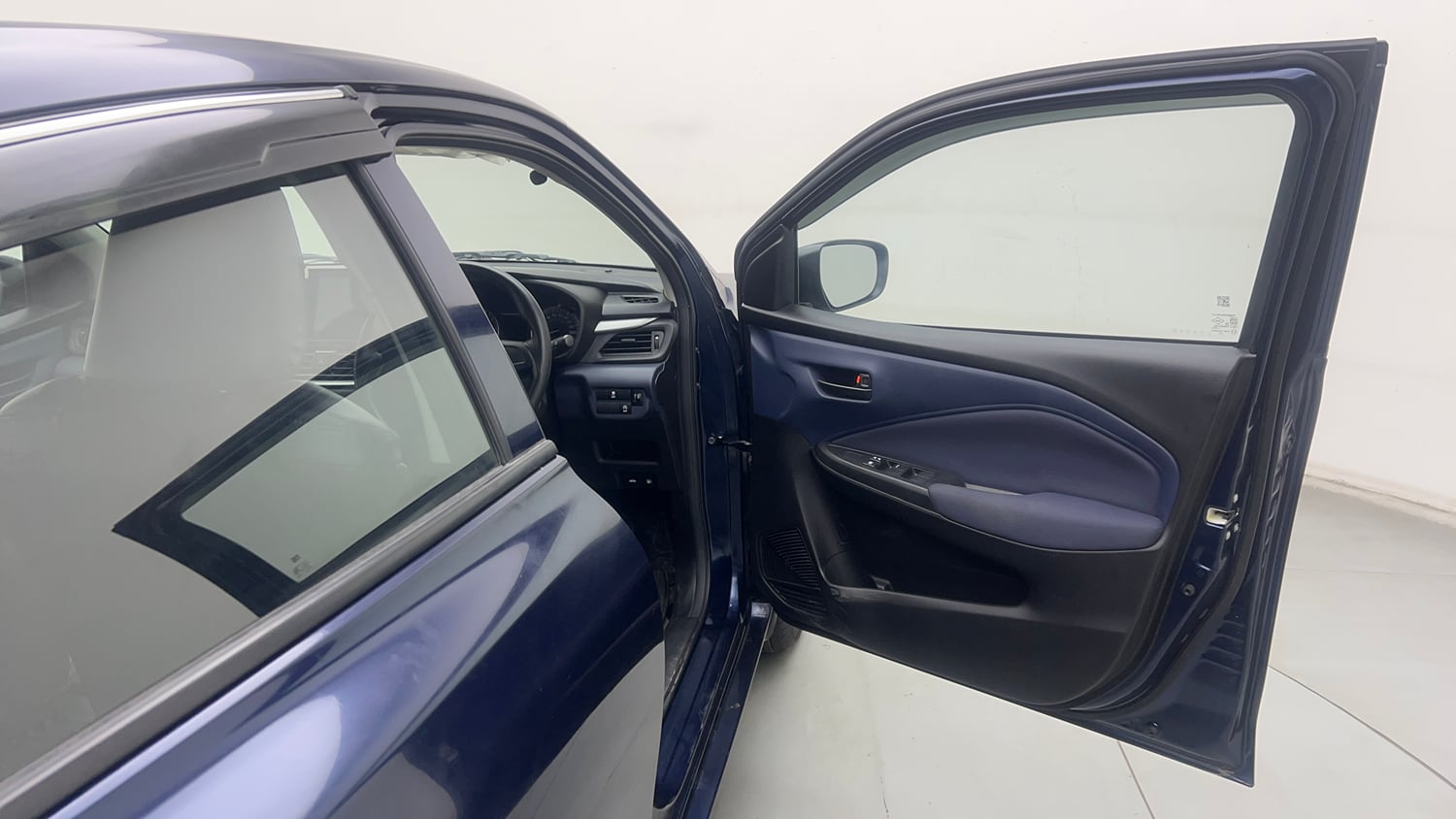 Used 2025 Maruti Suzuki Baleno Sigma MT Petrol Manual interior RIGHT FRONT DOOR OPEN VIEW
