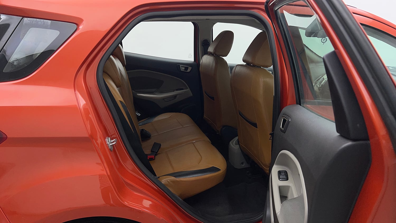 Used 2017 Ford EcoSport Titanium 1.5L Ti-VCT AT Petrol Automatic interior RIGHT SIDE REAR DOOR CABIN VIEW