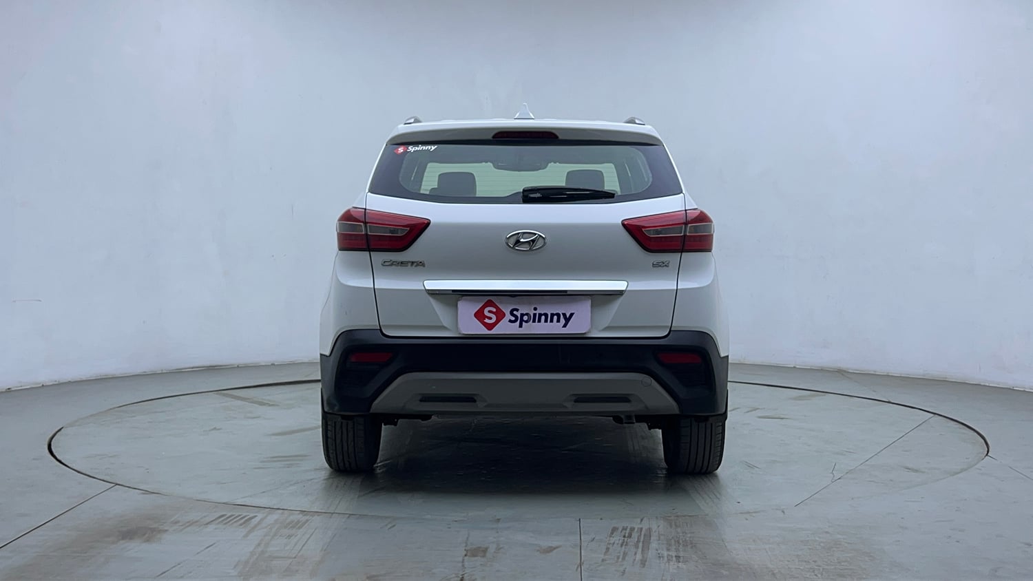 Used 2019 Hyundai Creta SX 1.6 AT Petrol Petrol Automatic exterior BACK VIEW