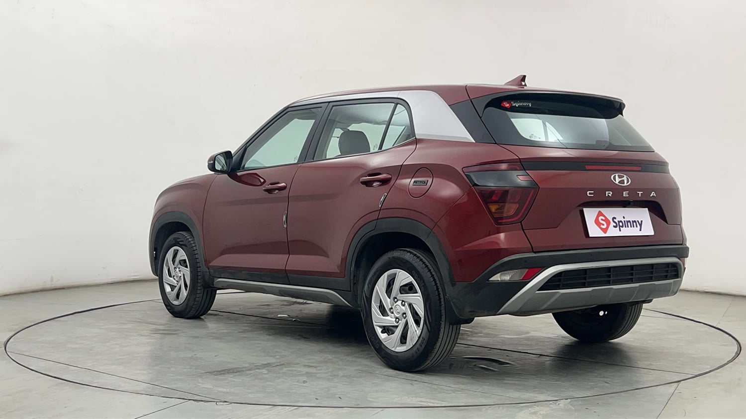 Used 2022 Hyundai Creta EX 1.5 Petrol Petrol Manual exterior LEFT REAR CORNER VIEW
