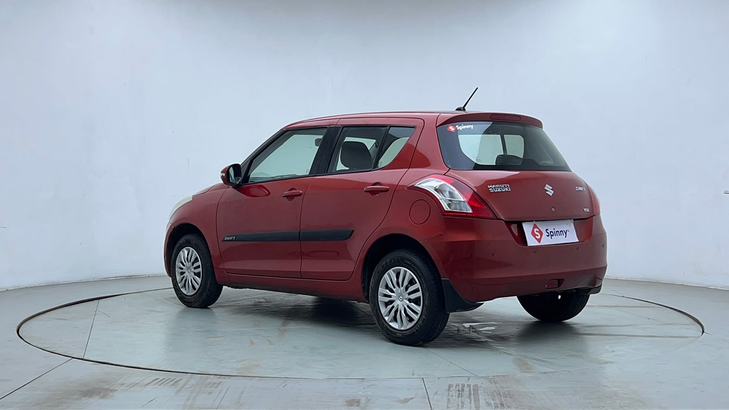 Used 2012 Maruti Suzuki Swift VXi Petrol Manual exterior LEFT REAR CORNER VIEW