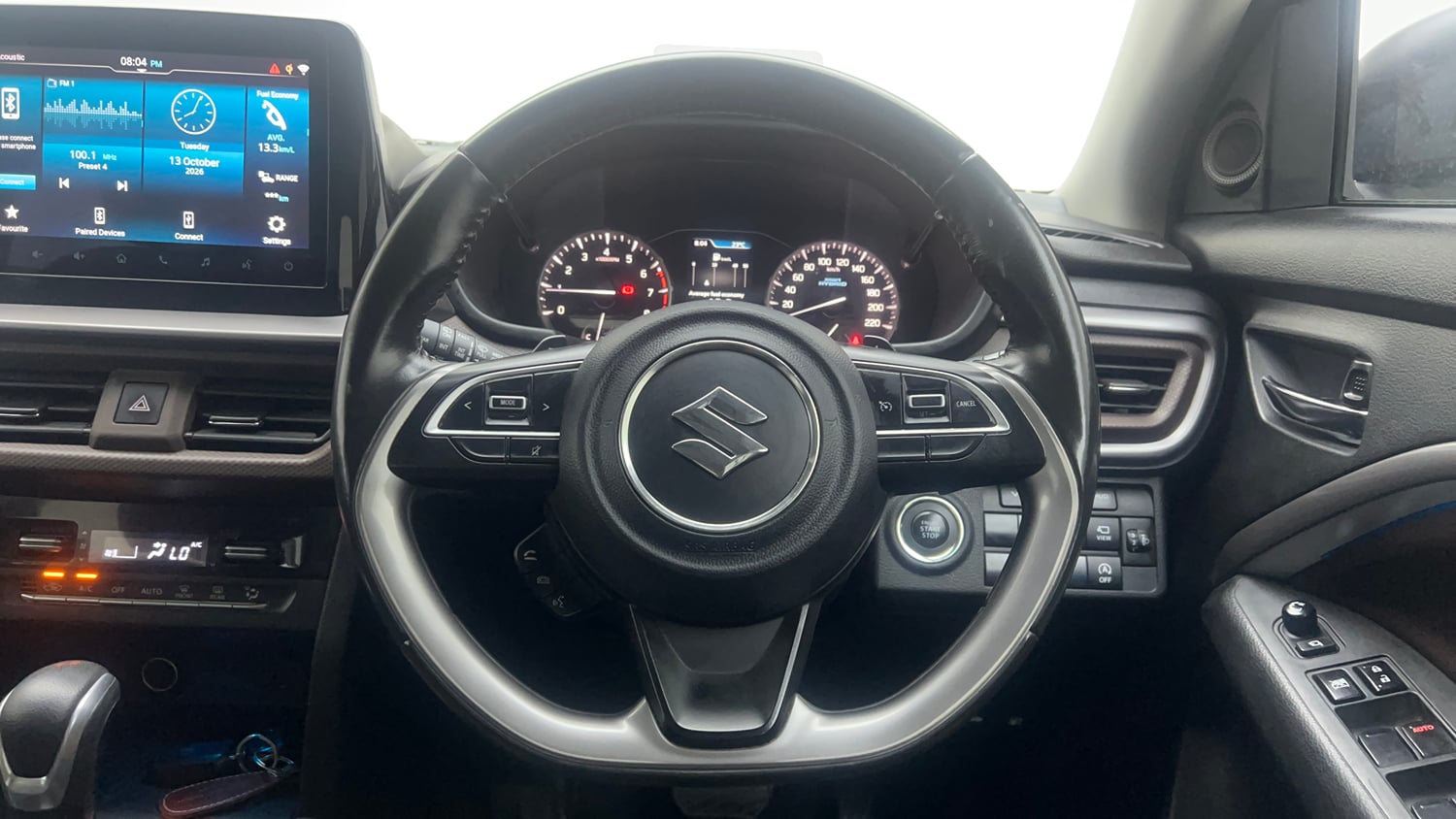 Used 2023 Maruti Suzuki Brezza ZXi Plus AT Petrol Automatic interior STEERING VIEW
