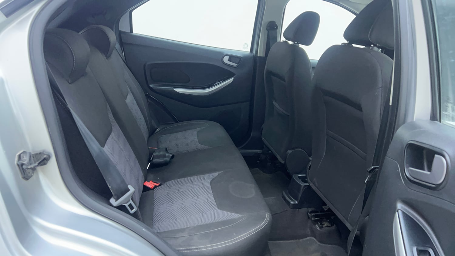 Used 2017 Ford Figo Titanium 1.2 Ti-VCT Petrol Manual interior RIGHT SIDE REAR DOOR CABIN VIEW