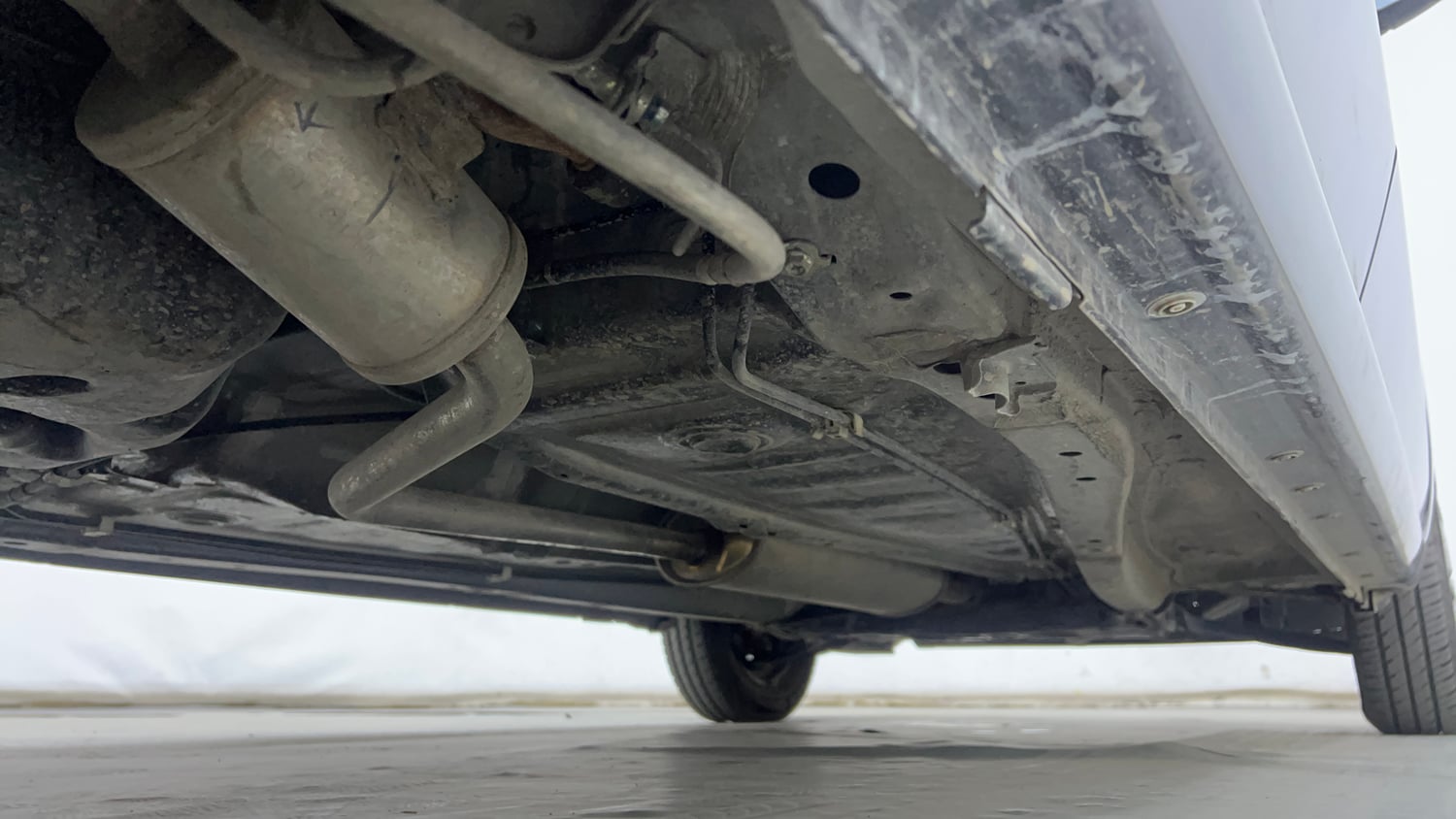 Used 2025 Maruti Suzuki Alto K10 VXi Plus (O) Petrol Manual extra REAR RIGHT UNDERBODY VIEW