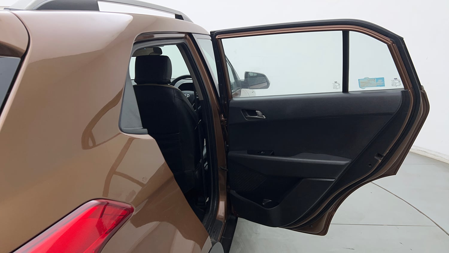 Used 2017 Hyundai Creta SX Plus 1.6  Petrol Petrol Manual interior RIGHT REAR DOOR OPEN VIEW
