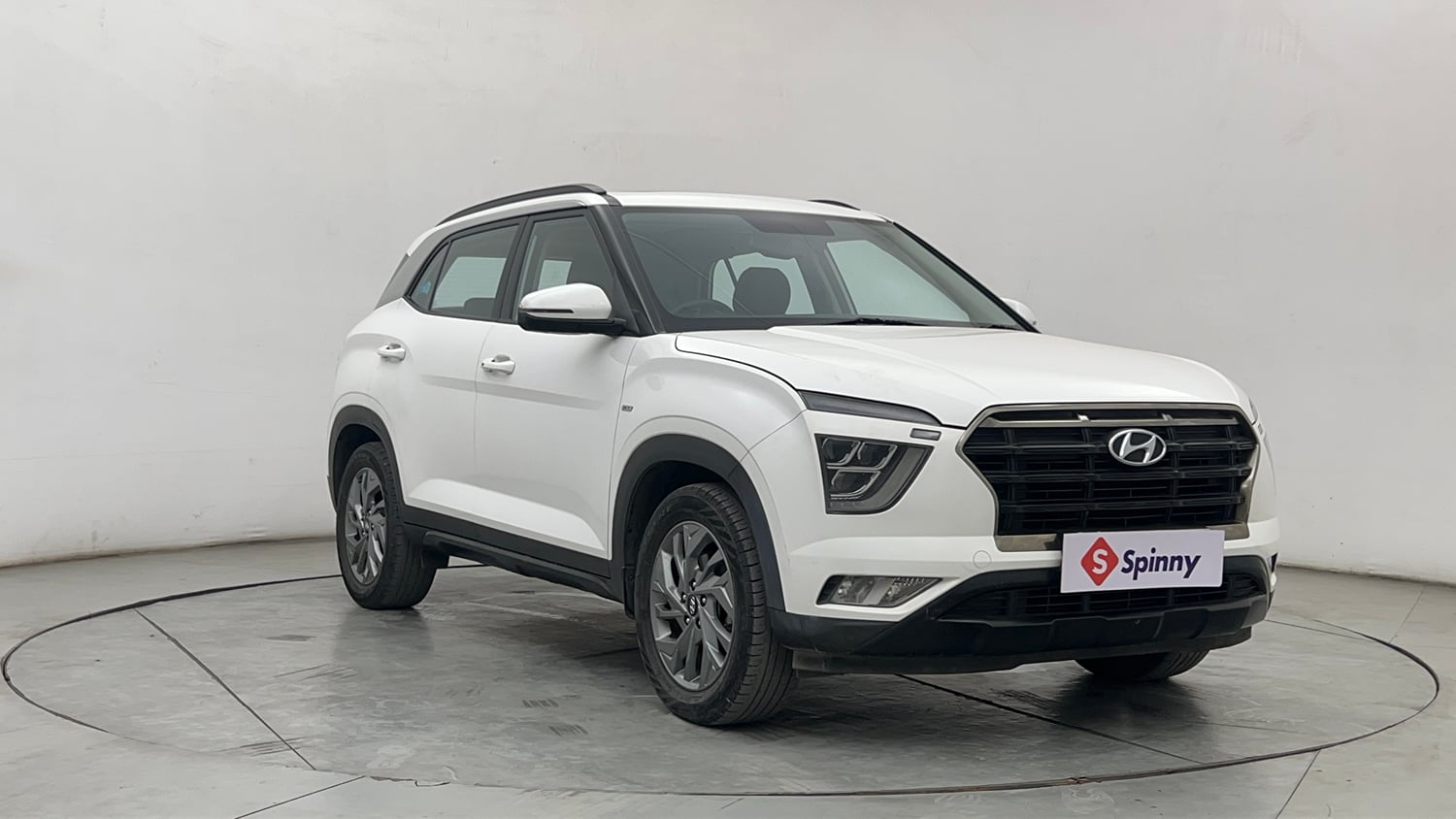 Used 2020 Hyundai Creta SX (O) 1.4 Turbo 7 DCT Petrol Automatic exterior RIGHT FRONT CORNER VIEW