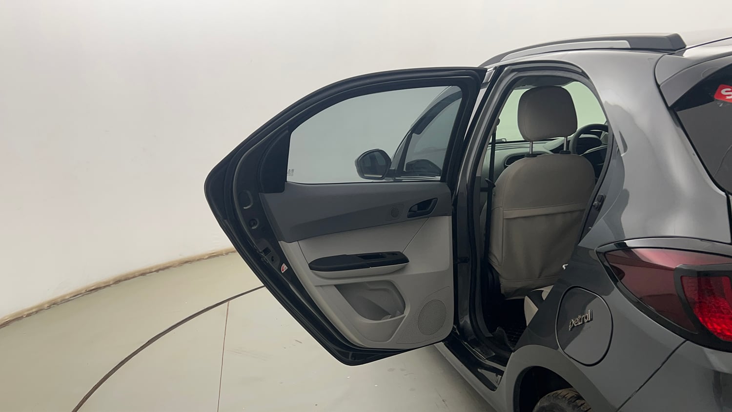 Used 2025 Tata Tiago XM Petrol Manual interior LEFT REAR DOOR OPEN VIEW