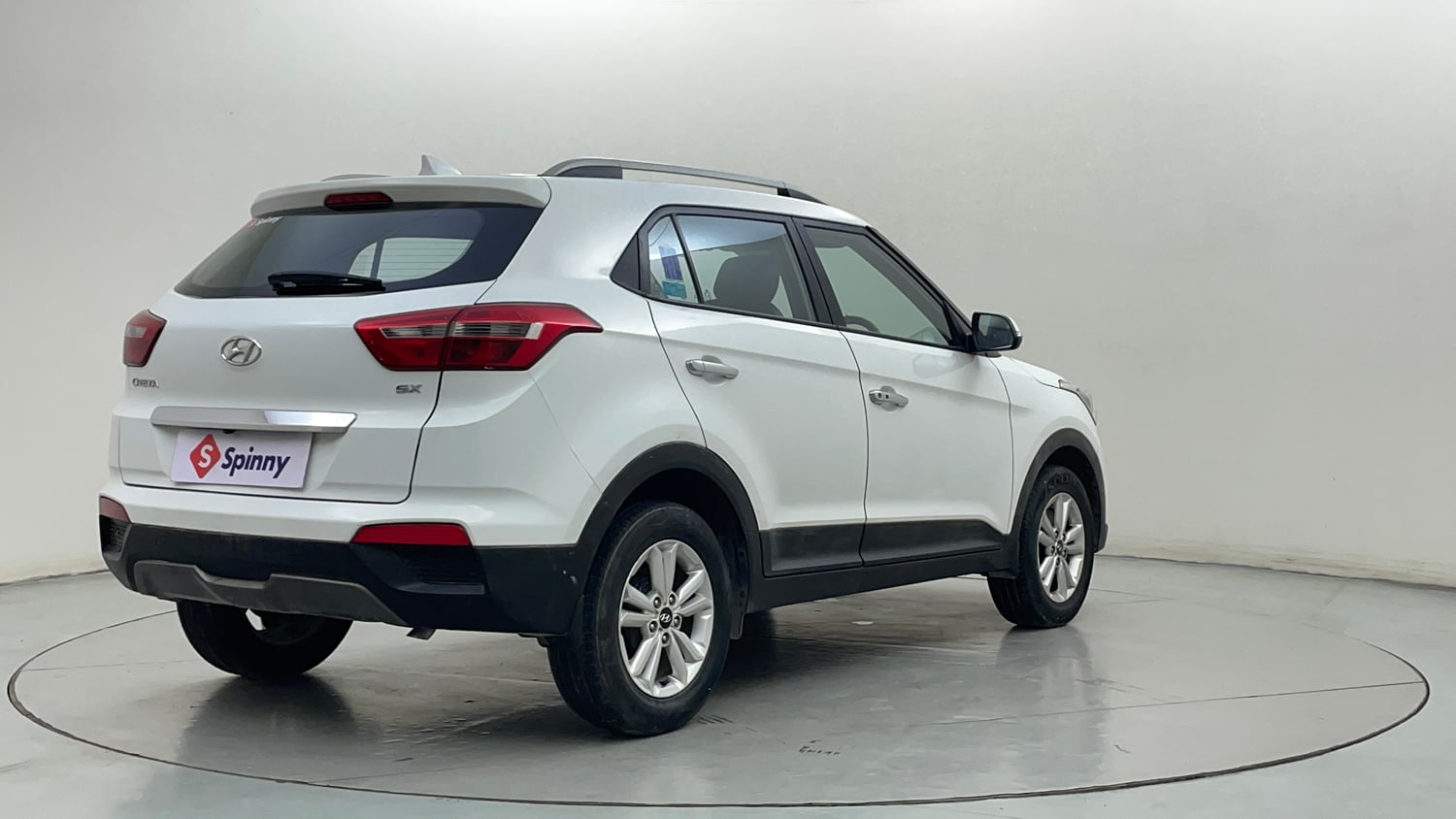 Used 2017 Hyundai Creta 1.6 SX Plus Petrol Petrol Manual exterior RIGHT REAR CORNER VIEW