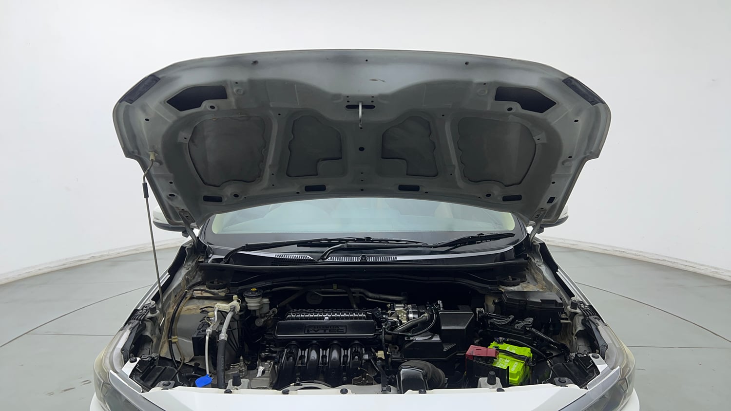 Used 2019 Honda Amaze 1.2 S CVT Petrol Petrol Automatic engine ENGINE & BONNET OPEN FRONT VIEW