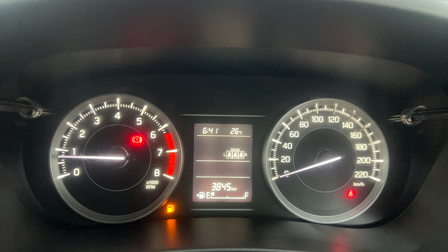 Used 2025 Maruti Suzuki Baleno Sigma MT Petrol Manual interior CLUSTERMETER VIEW