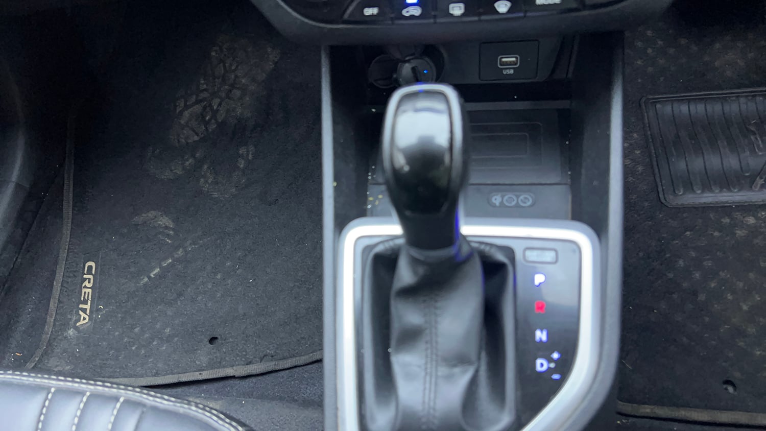 Used 2019 Hyundai Creta SX 1.6 AT Petrol Petrol Automatic interior GEAR  KNOB VIEW