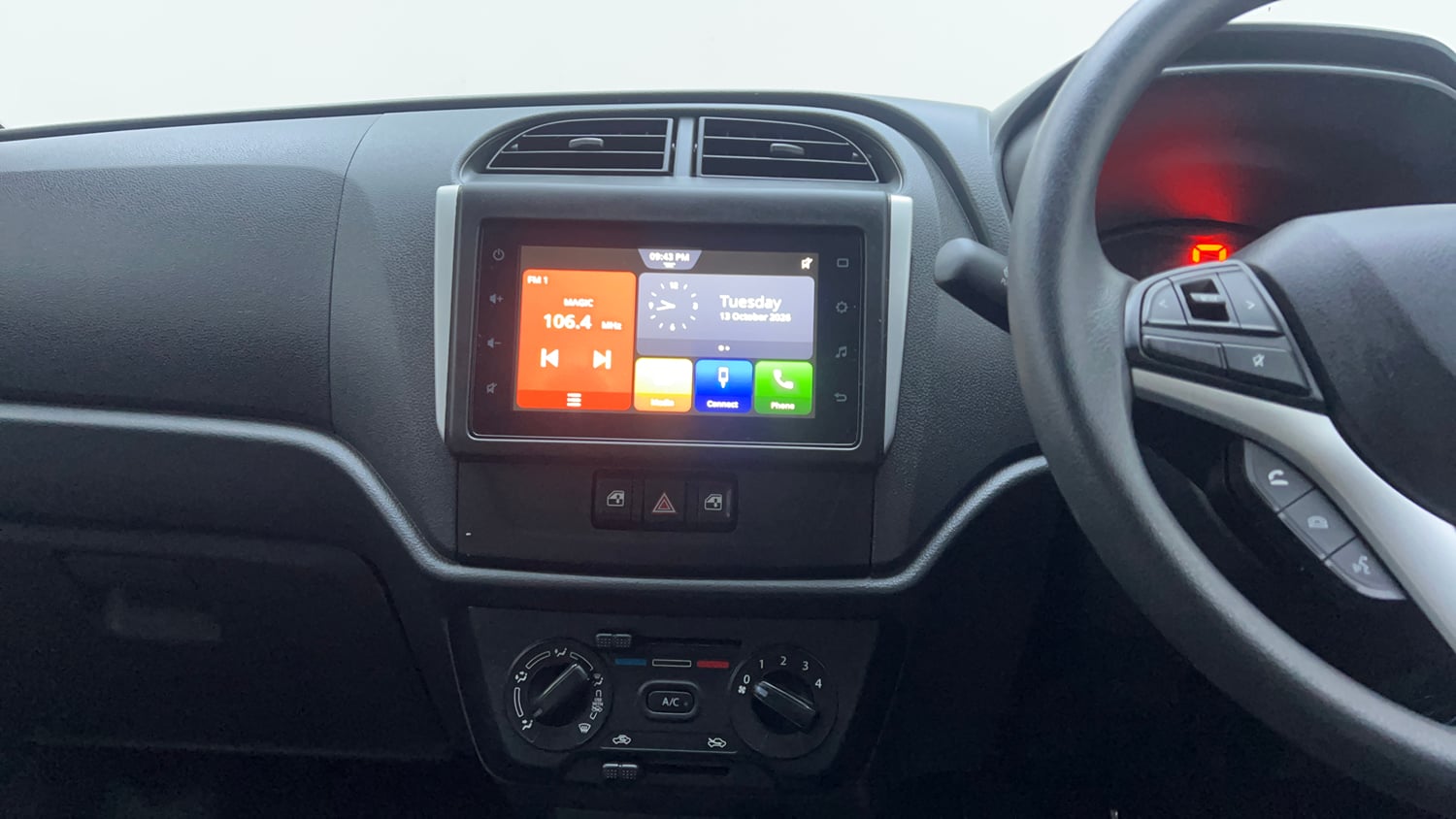 Used 2025 Maruti Suzuki Alto K10 VXi Plus (O) Petrol Manual interior MUSIC SYSTEM & AC CONTROL VIEW