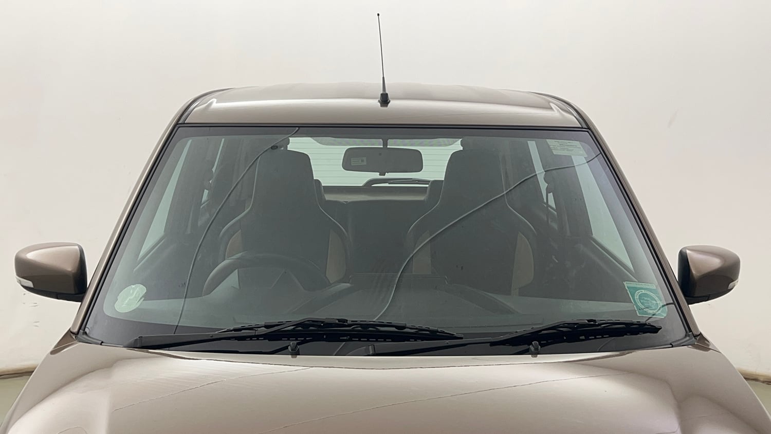 Used 2019 Maruti Suzuki Wagon R ZXi 1.2 AMT Petrol Automatic exterior FRONT WINDSHIELD VIEW