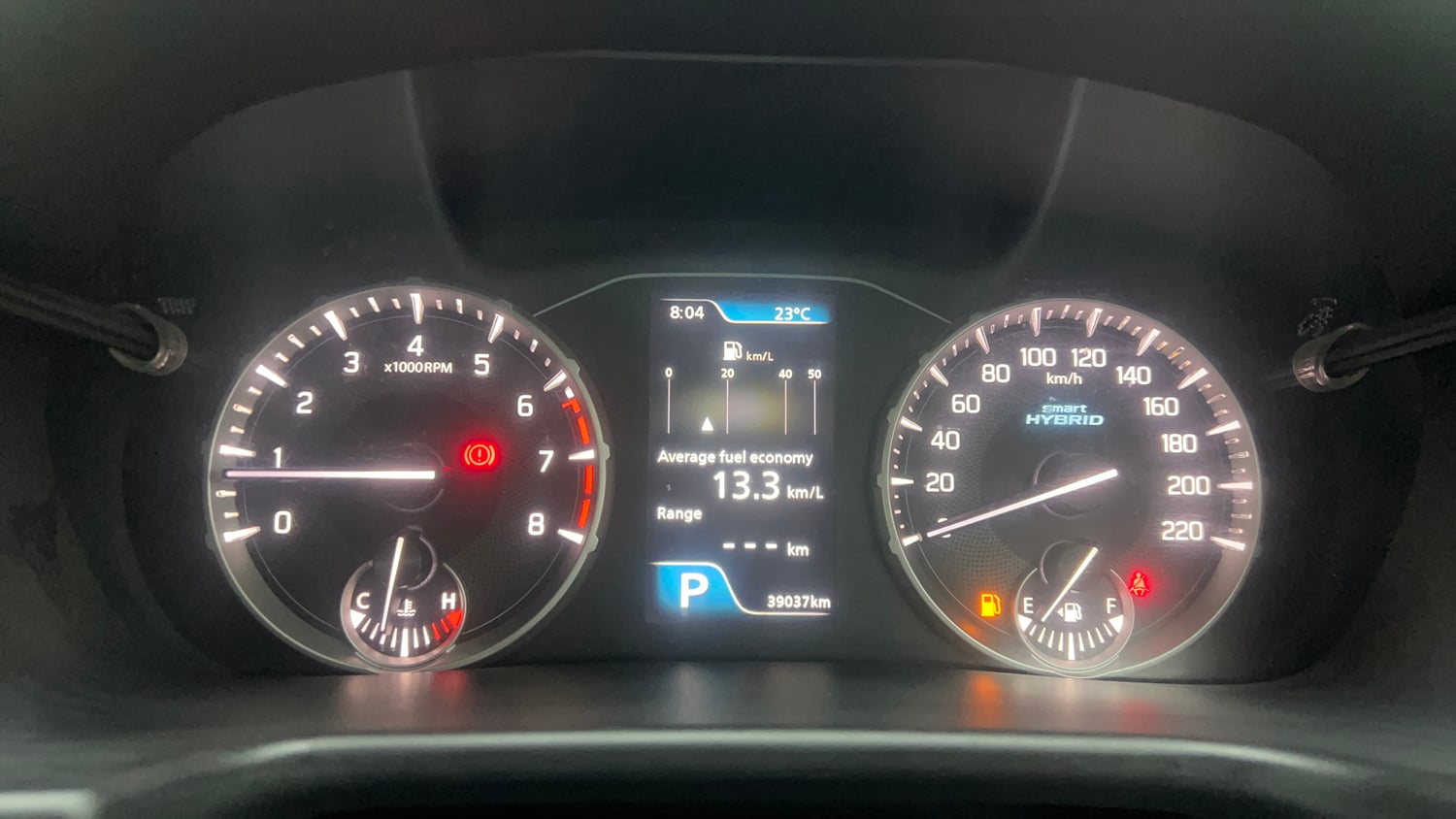 Used 2023 Maruti Suzuki Brezza ZXi Plus AT Petrol Automatic interior CLUSTERMETER VIEW