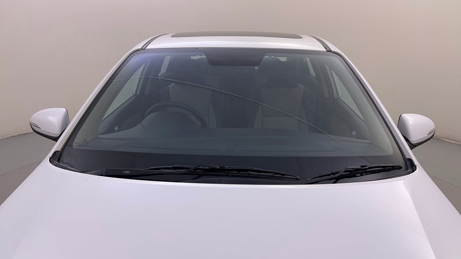 Used 2019 Hyundai Verna SX (O) 1.6 VTVT AT Petrol Automatic exterior FRONT WINDSHIELD VIEW