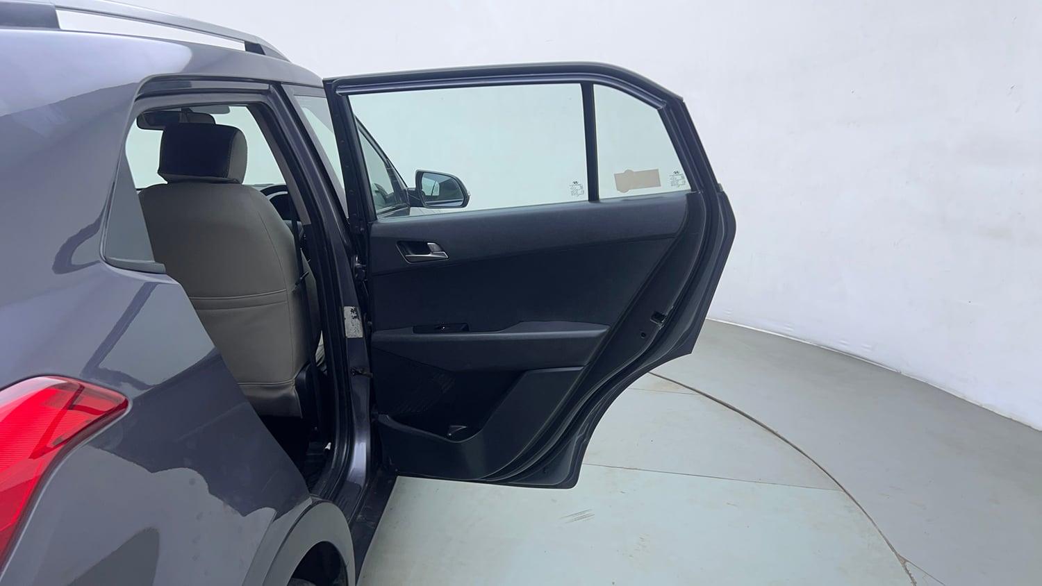 Used 2017 Hyundai Creta 1.6 SX Plus AT Petrol Petrol Automatic interior RIGHT REAR DOOR OPEN VIEW