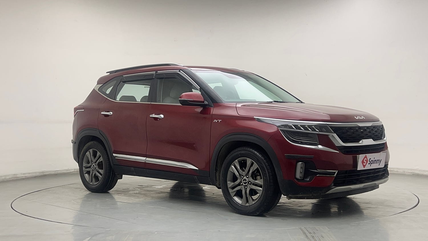 Used 2022 kia Seltos HTX 1.5 IVT Petrol Automatic exterior RIGHT FRONT CORNER VIEW
