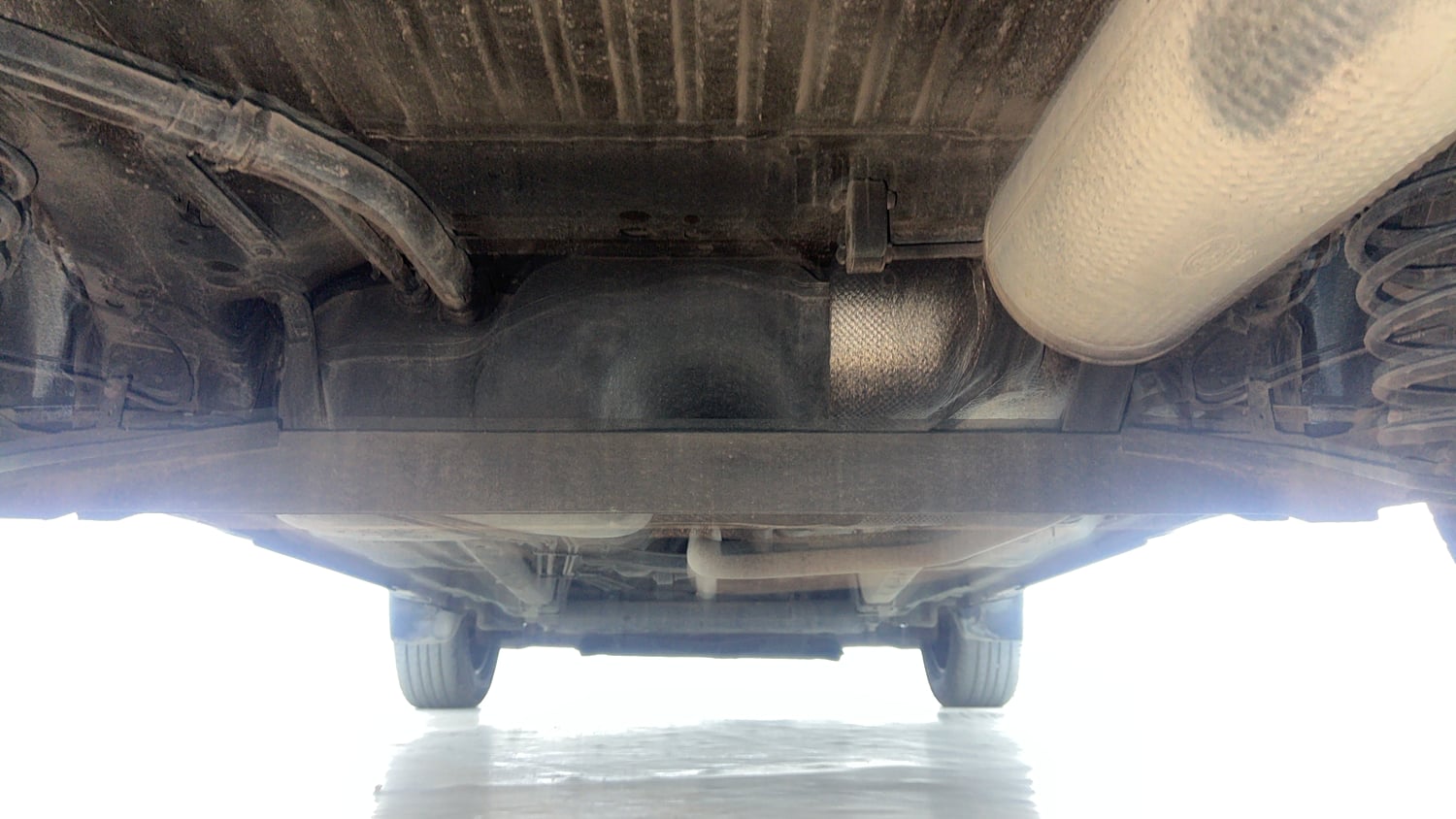Used 2018 Ford EcoSport Trend + 1.5L TDCi Diesel Manual extra REAR UNDERBODY VIEW (TAKEN FROM REAR)