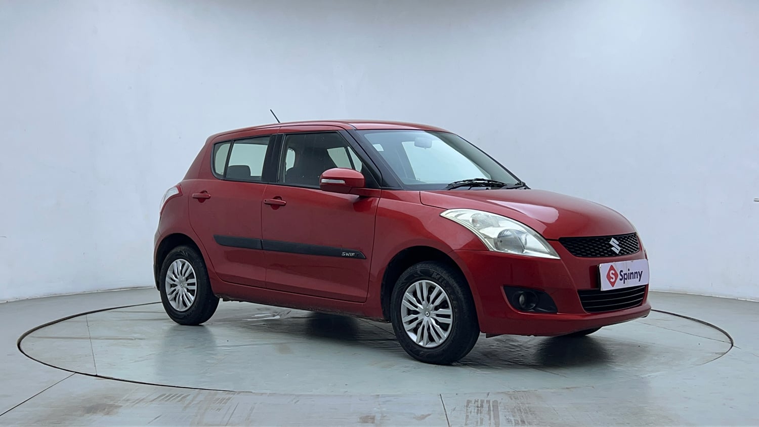 Used 2012 Maruti Suzuki Swift VXi Petrol Manual exterior RIGHT FRONT CORNER VIEW