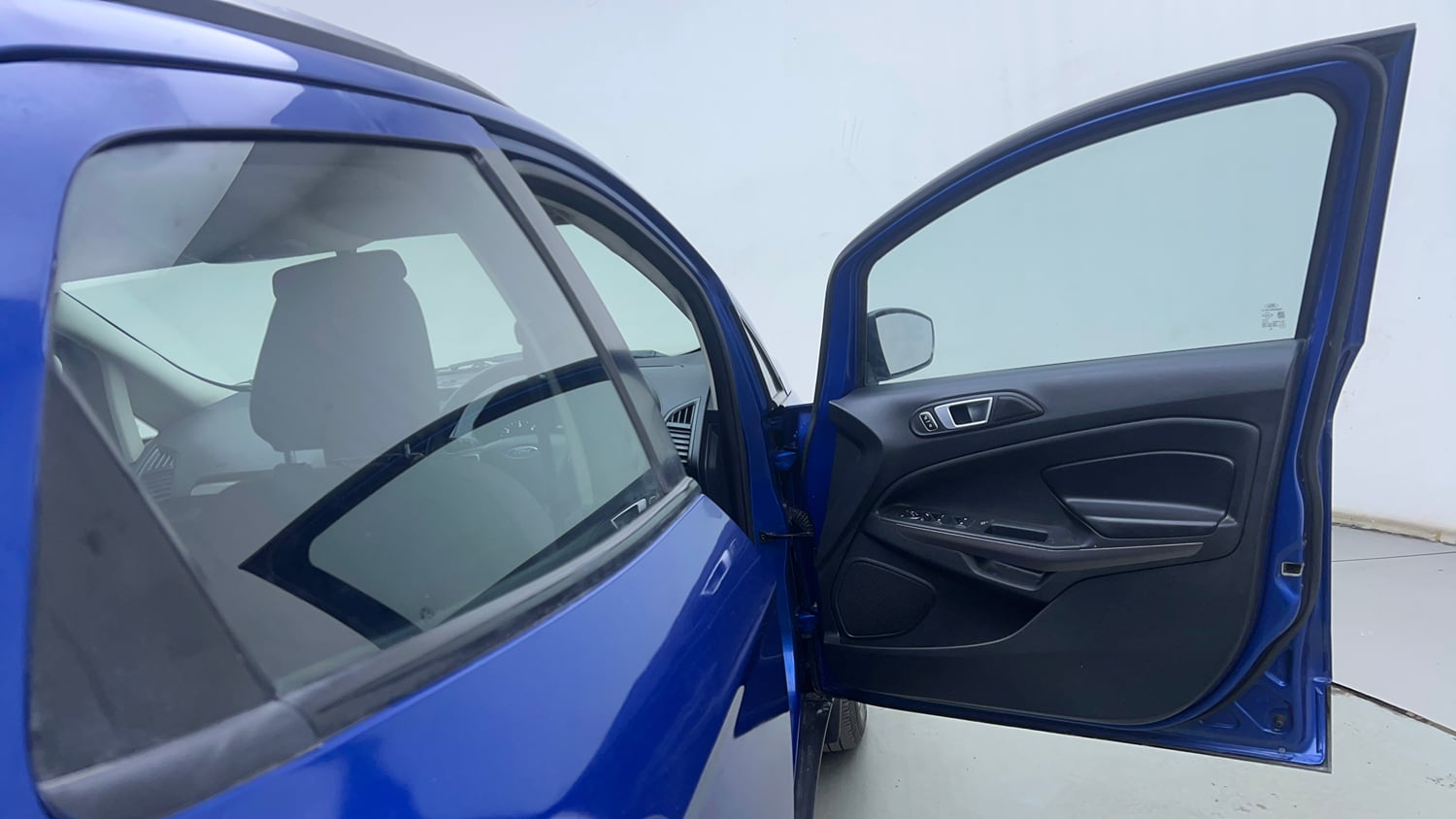 Used 2018 Ford EcoSport Trend + 1.5L TDCi Diesel Manual interior RIGHT FRONT DOOR OPEN VIEW