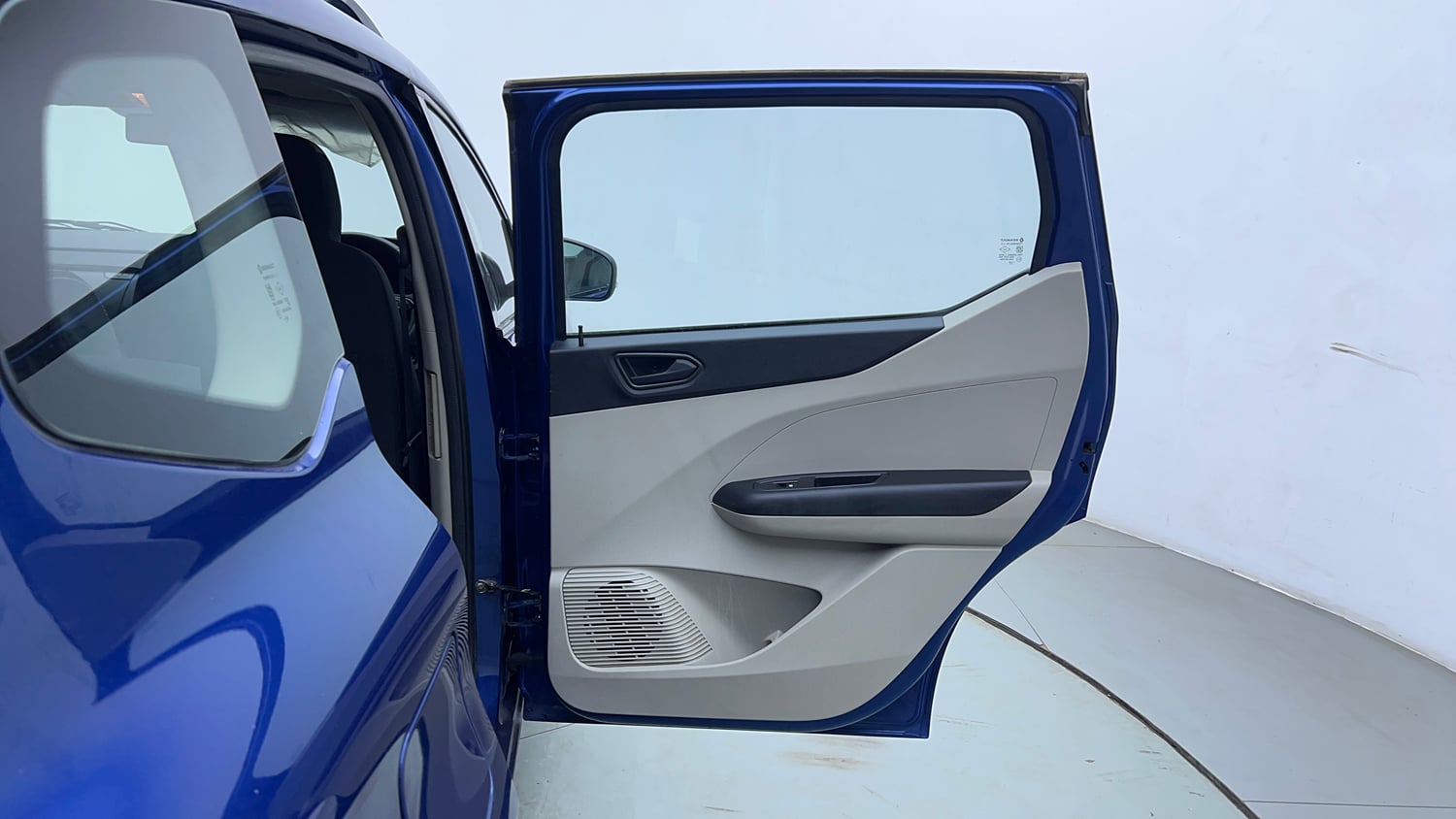 Used 2021 Renault Triber RXT Petrol Manual interior RIGHT REAR DOOR OPEN VIEW