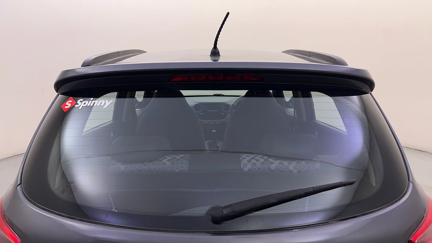 Used 2015 Hyundai Grand i10 Asta AT 1.2 Kappa VTVT Petrol Automatic exterior BACK WINDSHIELD VIEW