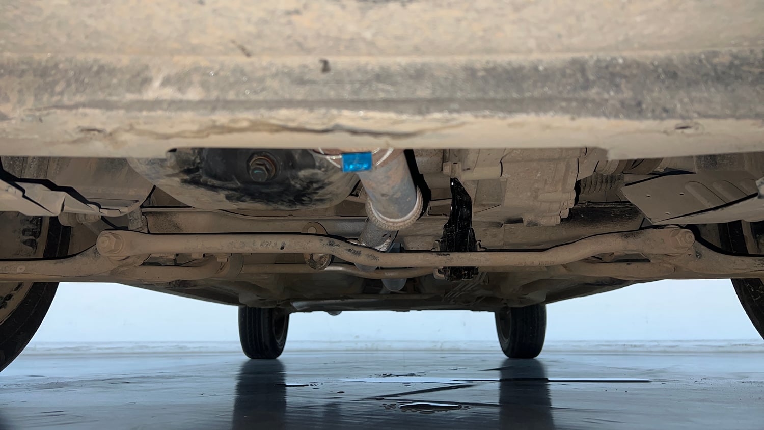 Used 2020 Tata Tiago XZ Plus Petrol Manual extra FRONT LEFT UNDERBODY VIEW