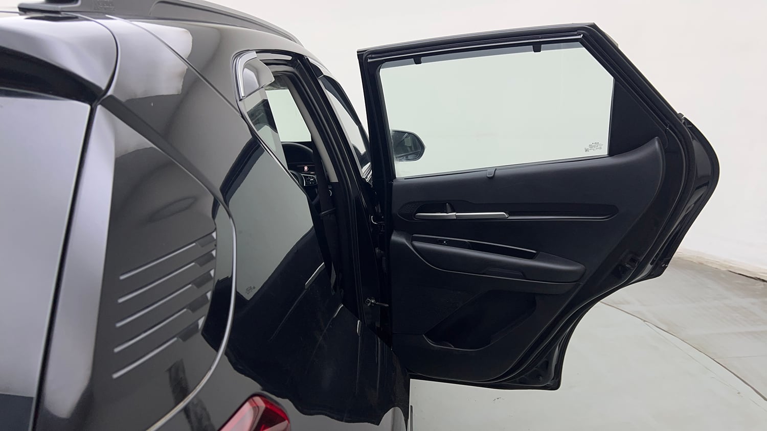 Used 2024 Kia Sonet HTK Plus 1.2 Petrol MT Petrol Manual interior RIGHT REAR DOOR OPEN VIEW
