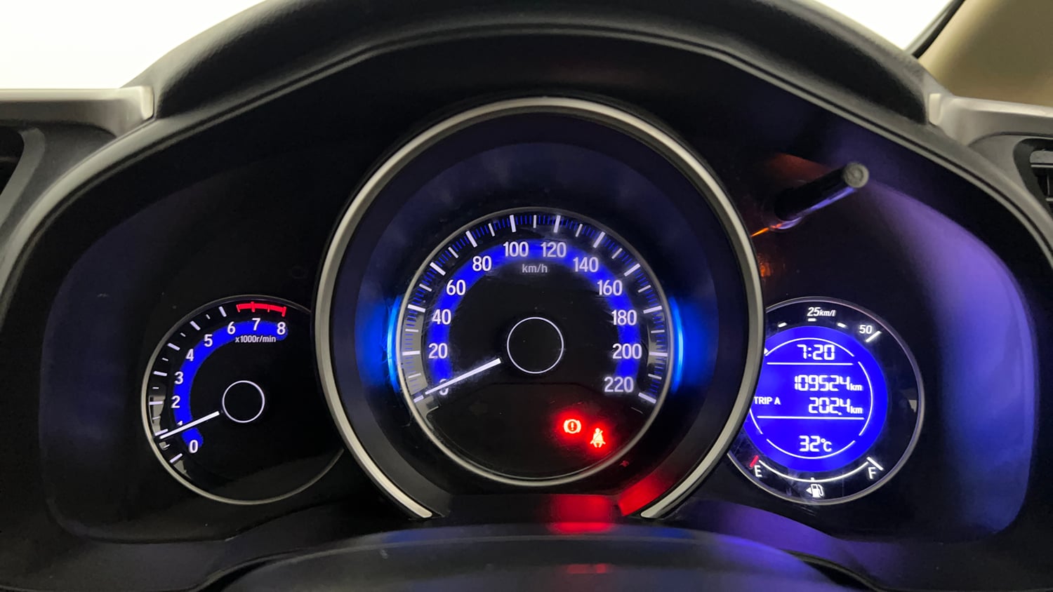 Used 2016 Honda Jazz V Petrol Petrol Manual interior CLUSTERMETER VIEW