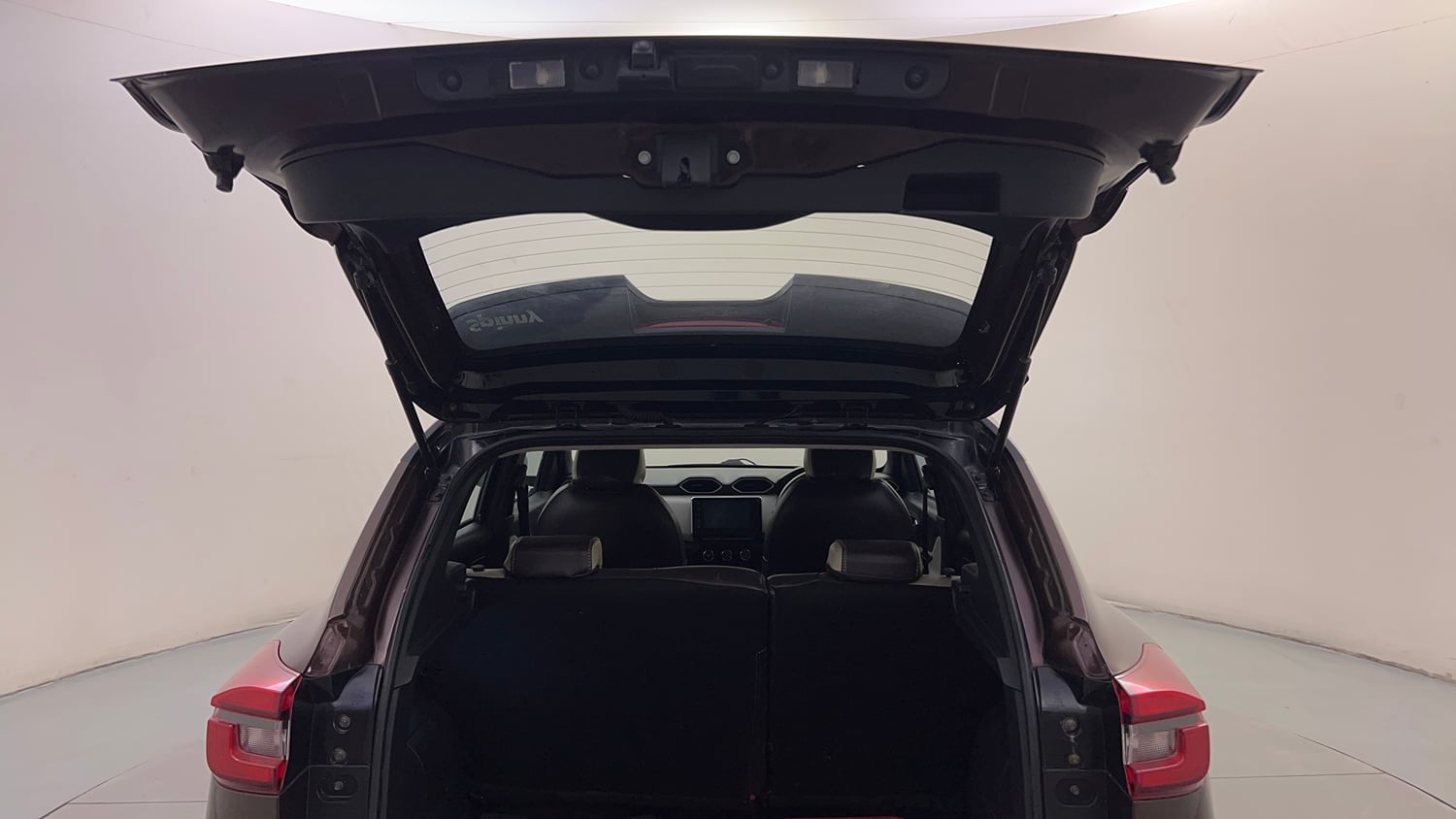 Used 2022 Nissan Magnite XV Turbo CVT Dual Tone Petrol Automatic interior DICKY DOOR OPEN VIEW