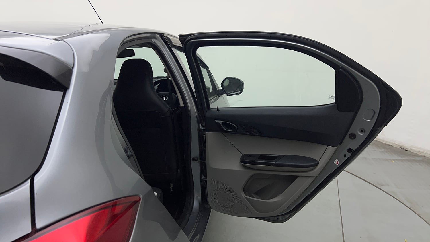 Used 2018 Tata Tiago Revotron XT Petrol Manual interior RIGHT REAR DOOR OPEN VIEW