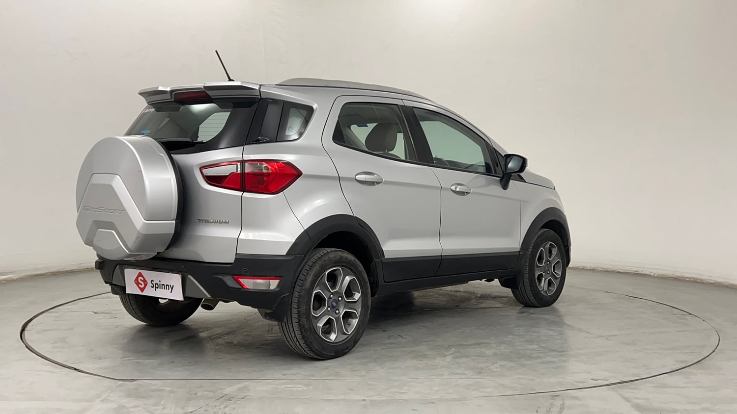 Used 2021 Ford EcoSport Titanium Plus 1.5L Ti-VCT AT Petrol Automatic exterior RIGHT REAR CORNER VIEW