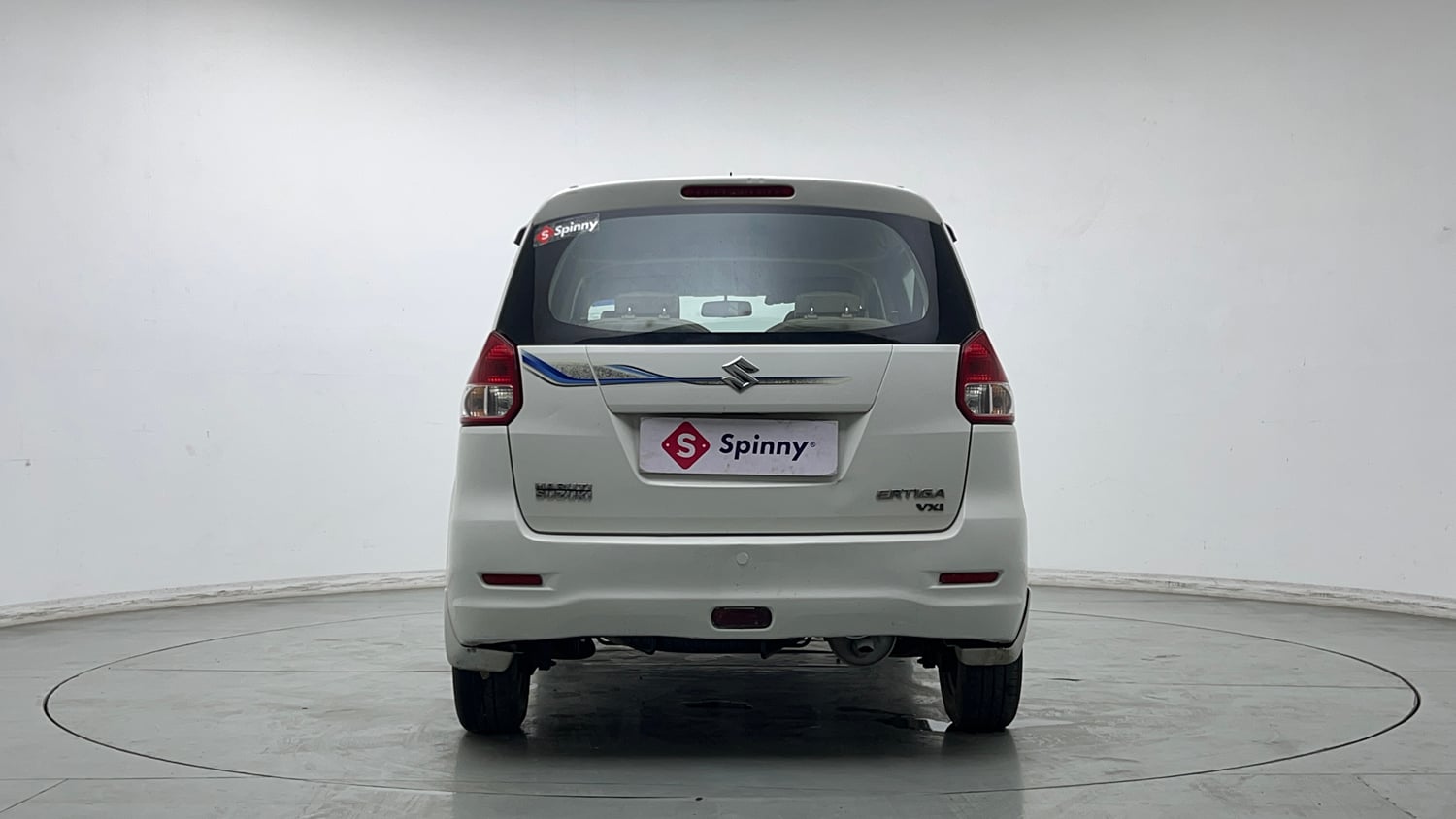 Used 2013 Maruti Suzuki Ertiga Vxi Petrol Manual exterior BACK VIEW