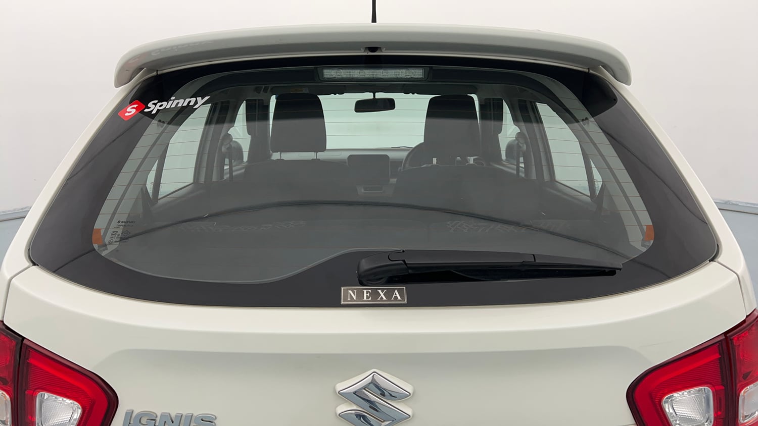 Used 2023 Maruti Suzuki Ignis Zeta 1.2 MT Petrol Manual exterior BACK WINDSHIELD VIEW