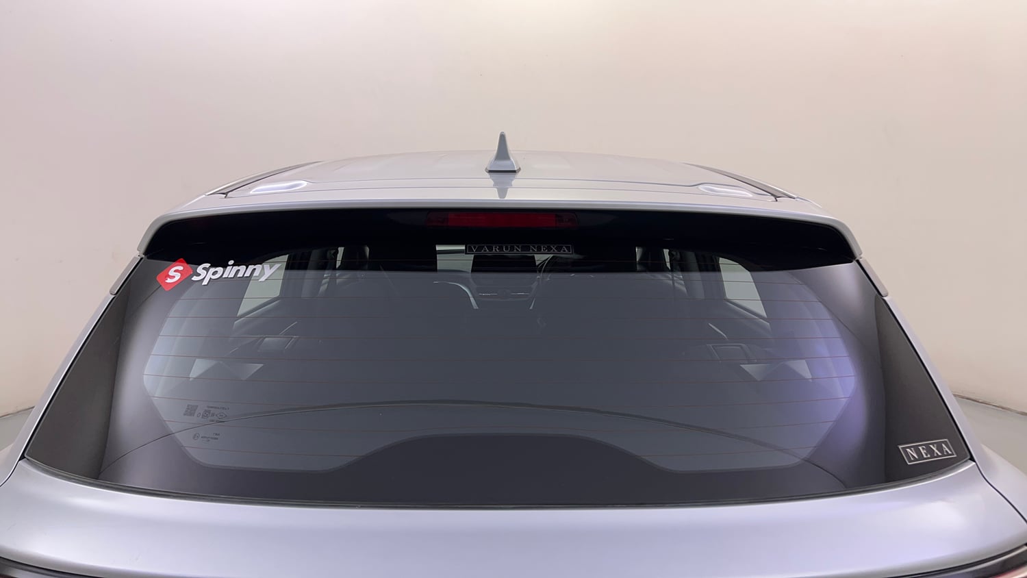 Used 2025 Maruti Suzuki Grand Vitara Delta Smart Hybrid Petrol Manual exterior BACK WINDSHIELD VIEW