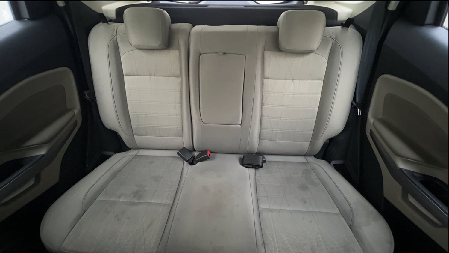 Used 2020 Ford EcoSport Titanium Plus 1.5L Ti-VCT AT Petrol Automatic interior REAR SEAT CONDITION VIEW