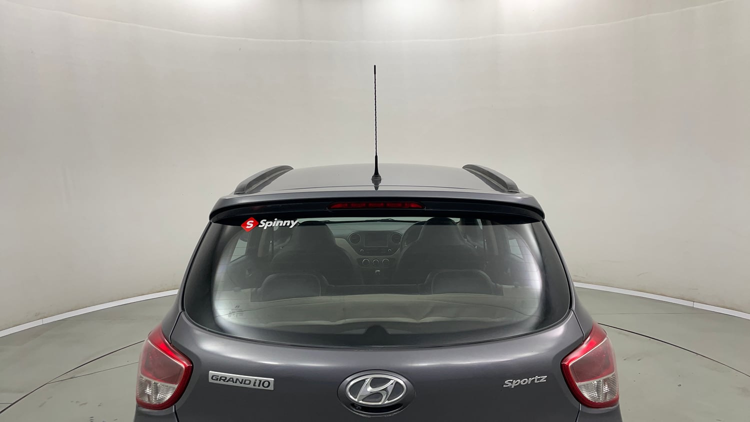 Used 2019 Hyundai Grand i10 Sportz AT 1.2 Kappa VTVT Petrol Automatic exterior BACK WINDSHIELD VIEW