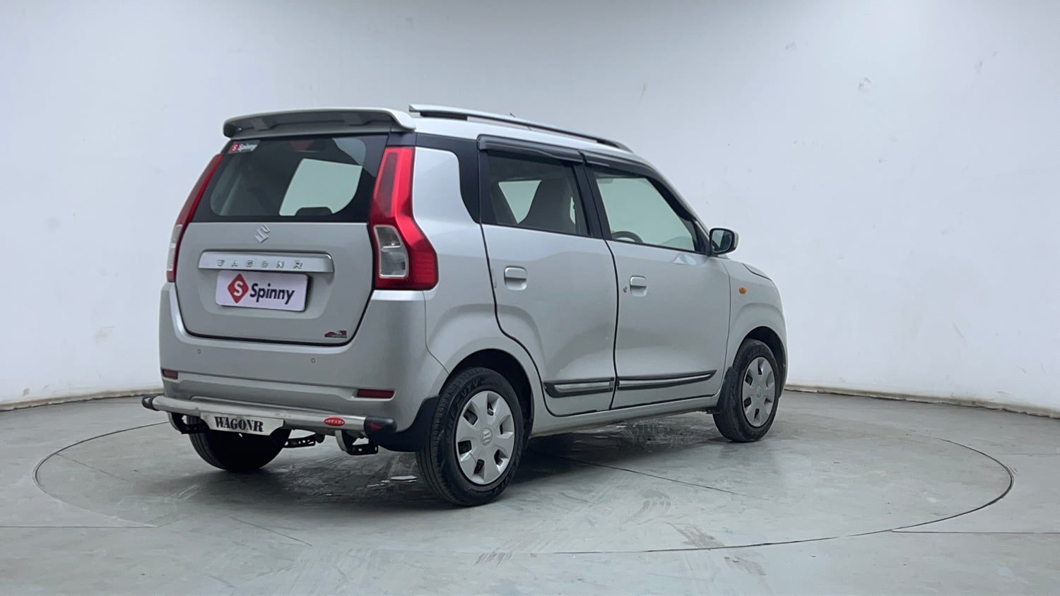 Used 2024 Maruti Suzuki Wagon R ZXI 1.2 Petrol Manual exterior RIGHT REAR CORNER VIEW