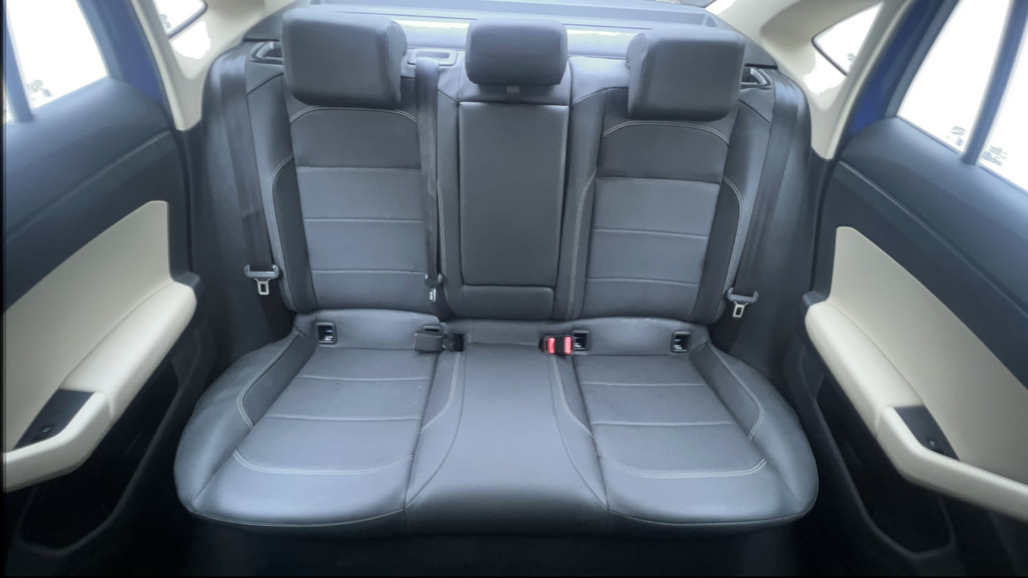 Used 2023 Volkswagen Virtus GT Plus 1.5 TSI EVO DSG Petrol Automatic interior REAR SEAT CONDITION VIEW