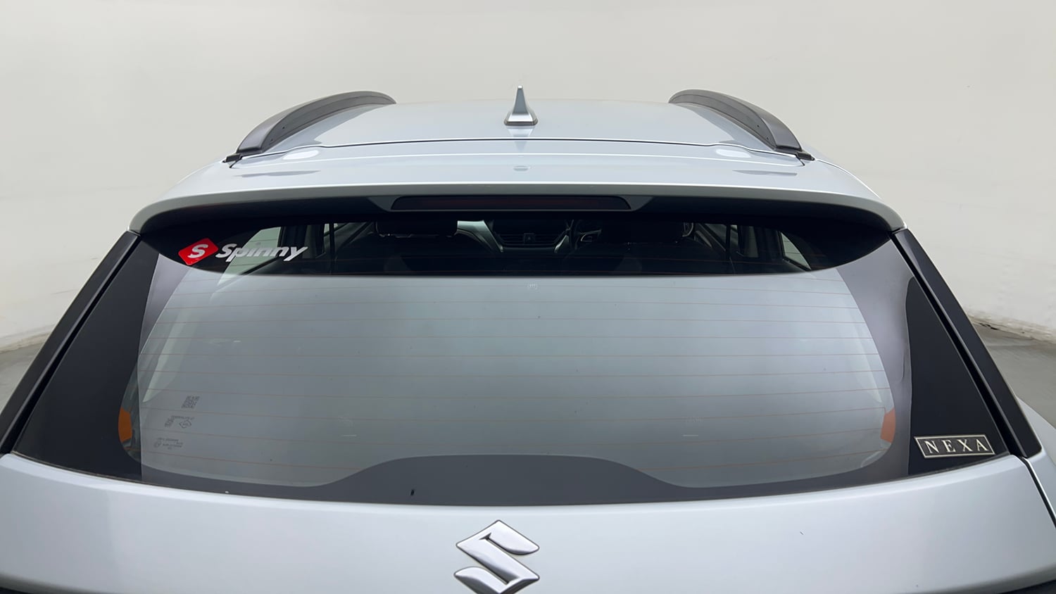 Used 2023 Maruti Suzuki Fronx Delta Plus 1.2L MT Petrol Manual exterior BACK WINDSHIELD VIEW