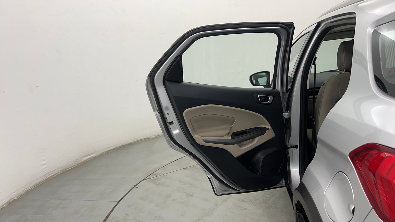 Used 2021 Ford EcoSport Titanium Plus 1.5L Ti-VCT AT Petrol Automatic interior LEFT REAR DOOR OPEN VIEW