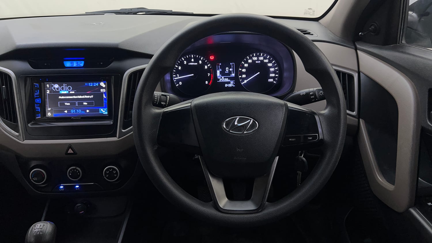 Used 2016 Hyundai Creta 1.6 Base Petrol Petrol Manual interior STEERING VIEW