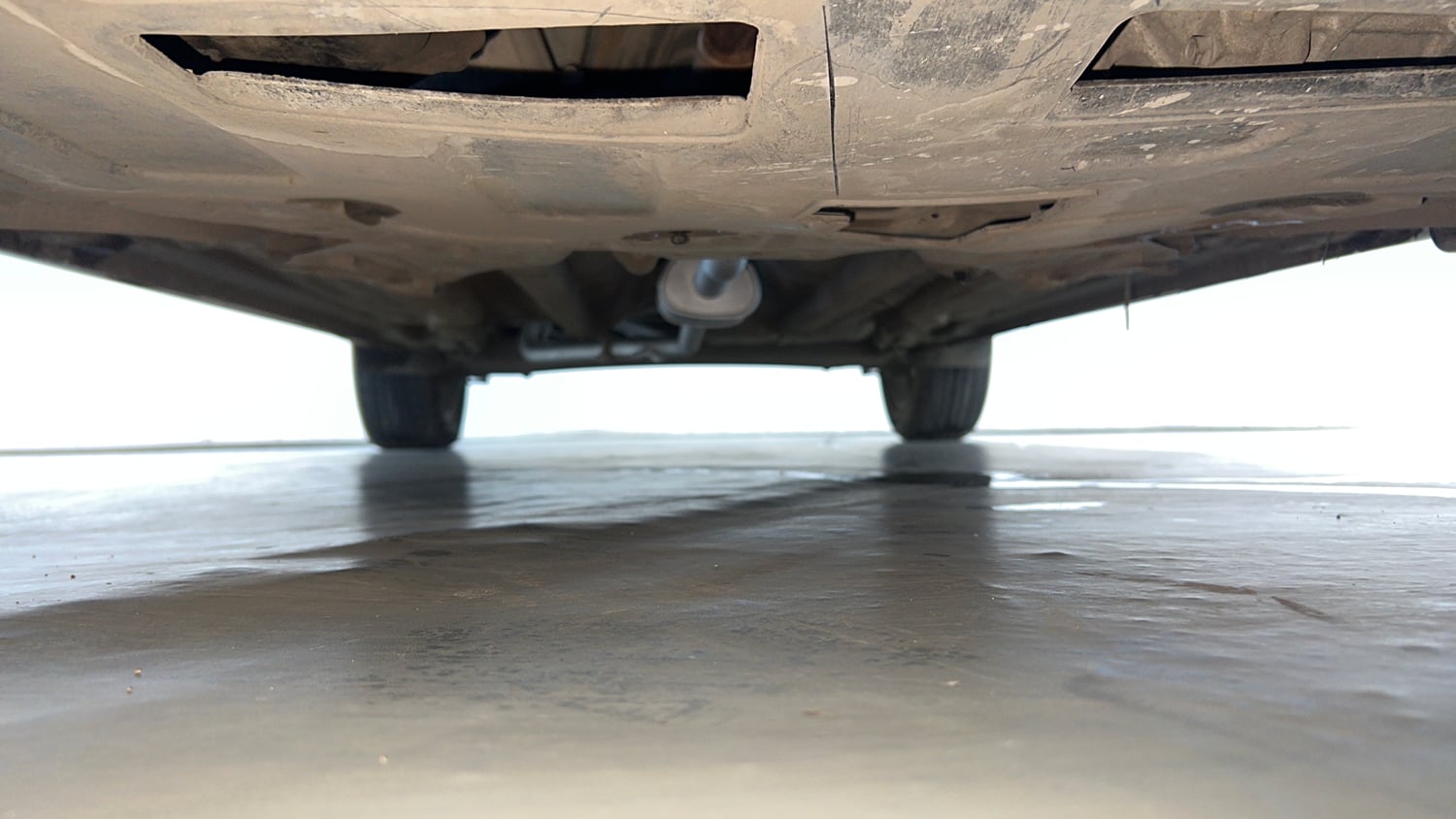 Used 2019 Hyundai Creta SX 1.6 AT Petrol Petrol Automatic extra FRONT LEFT UNDERBODY VIEW